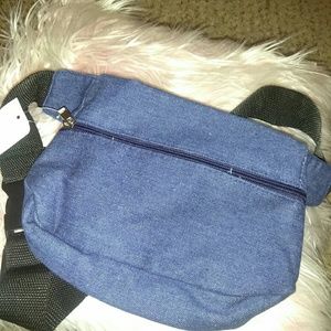 Blue jean fanny pack